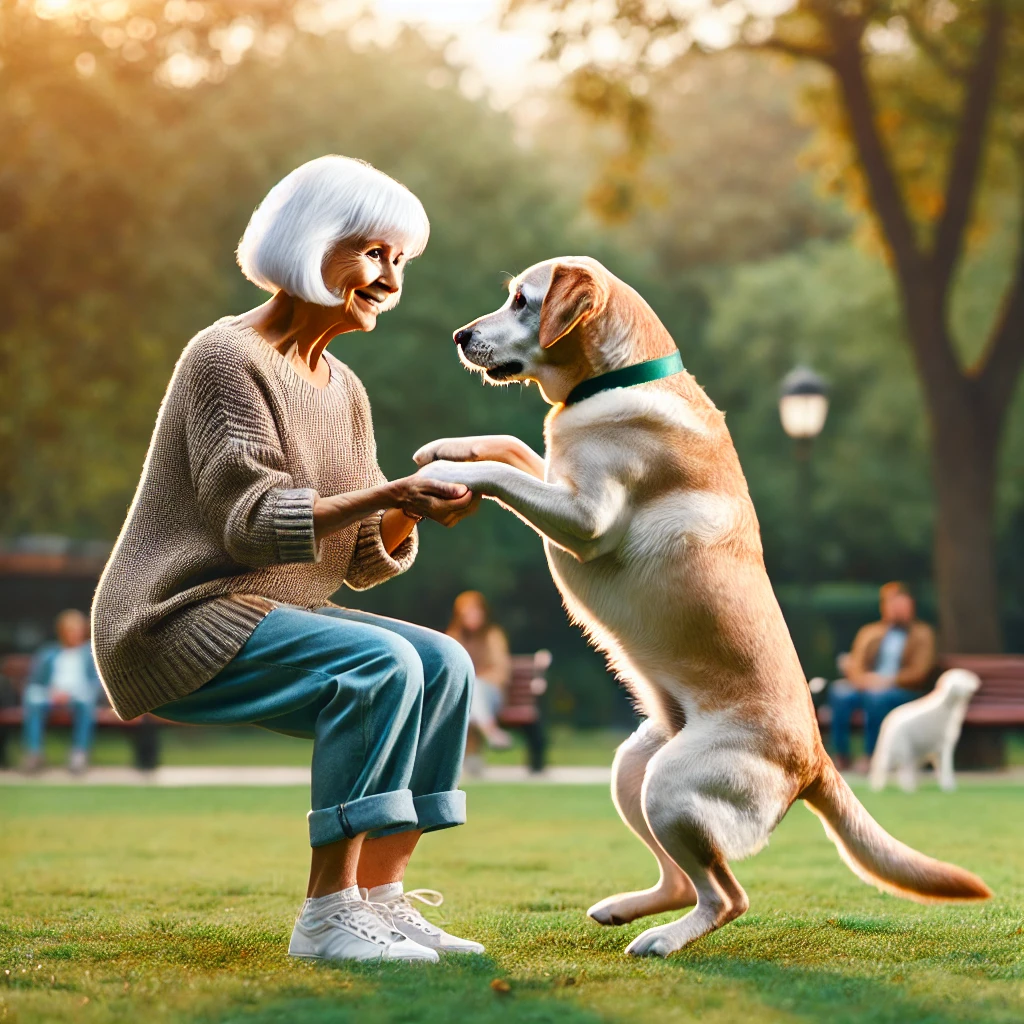 dealing with a dog that jumps on people